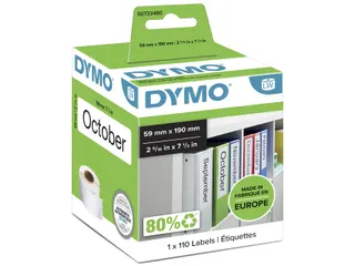 Etiket Dymo 99019 Labelprint Ordner Breed 59x190mm - 7