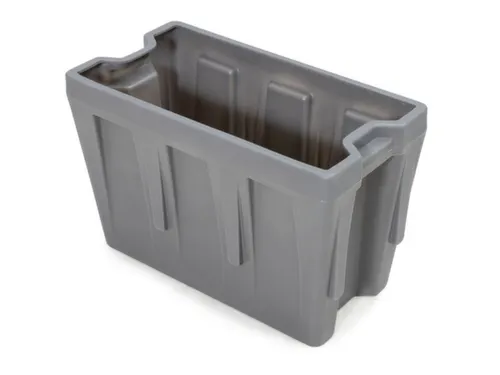 inzetbak,v. stapelbak 300l,HxBxD 440x351x667mm,PE,grijs