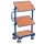 Bijzetwagen Eurobakken 200kg 3 Etages Hout 820x455mm Neigbaar Ral5010