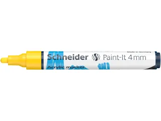Acrylmarker Schneider Paint-It 320 4mm geel - 4