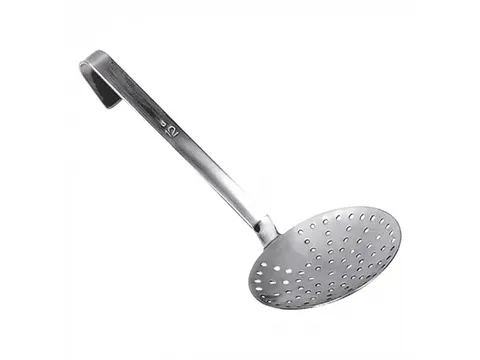 Schuimspaan, korte steel 12 cm