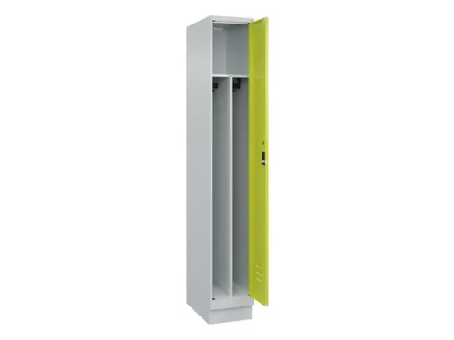 locker voor scheiding van kleding,HxBxD 1950x300x500mm,1vak