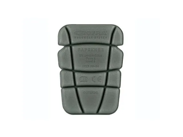 Cofra Safeknee kniebeschermer, grijs maat XL, per paar