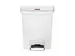 Pedaalemmer Slim Jim Step On Front Kunststof 30 Liter Wit