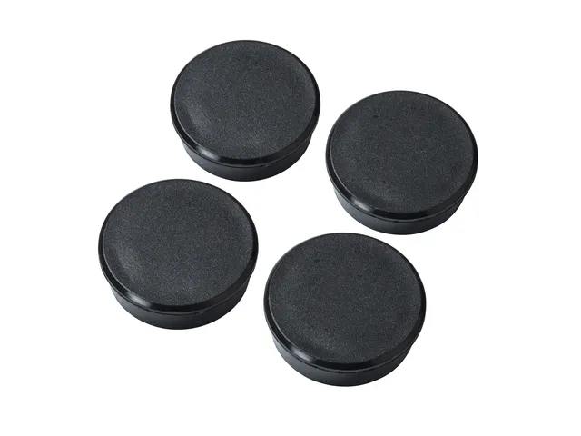 Magneten Millex 30mm zwart set a 4 st.
