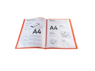 Showalbum PP 10 tas A4 rood - 4