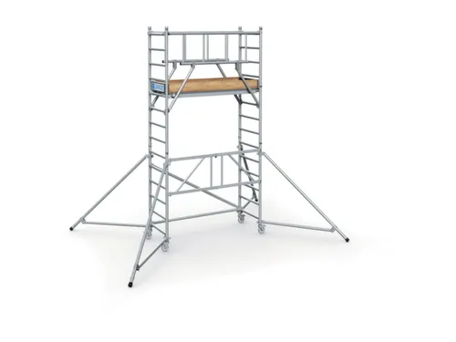 klapsteiger,platform H 2,55m,BxD 1800x600mm,steiger H 3,65m