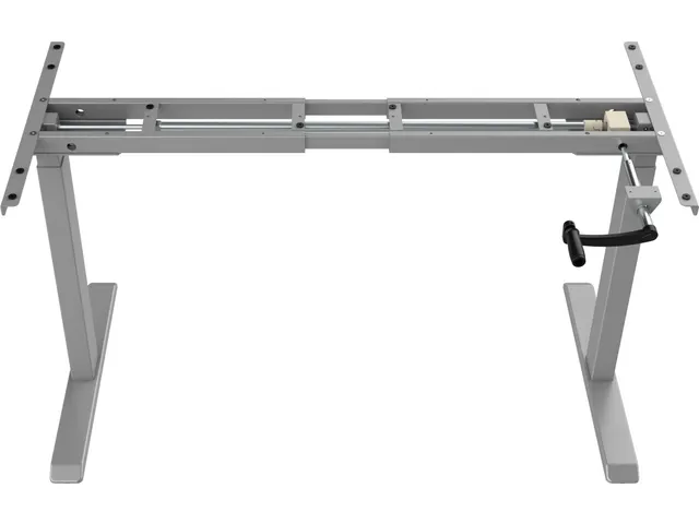 Verstelbaar Zit-Sta Bureau Frame Slinger Grijs 180Cm
