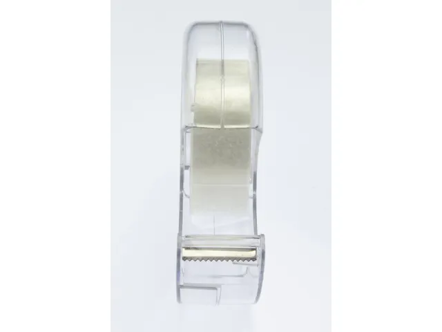 Plakbandhouder Kangaro kern 25 mm transparant met tape 19mmx33m