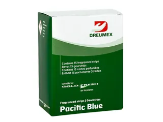 Luchtverfrisser Dreumex Gold Fresh Pacific Blue 15 strips - 3