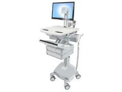 Medische Trolley StyleView Cart met LCD Pivot LiFe Powered 4 Laden