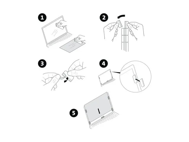 Privacy filter - 2-weg verwijderbaar voor Surface Laptop 15 inch