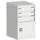 ladekast HxBxD 900x525x525mm 3laden RAL7035
