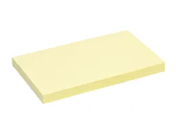 Memoblok Quantore 76x127mm geel
