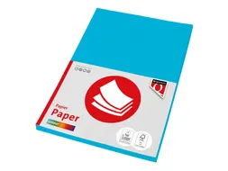 Kopieerpapier Quantore Colour A4 160 Gram Azuurblauw 50vel