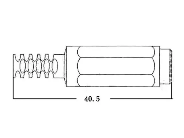Vrouwelijke DC Voedingsconnector 2.1mm x 5.5mm