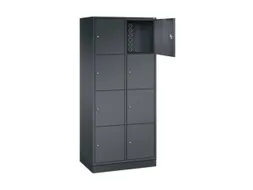 grootvolume-lockersysteem,HxBxD 1950x820x500mm,2x4vakken,cil.-slot