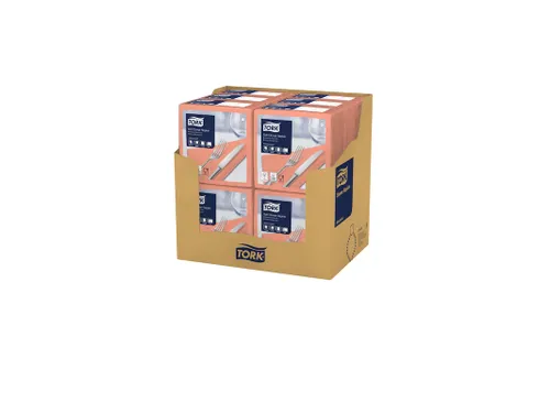Tork 477912 Soft Dinnerservet Advanced Perzik 39x39cm