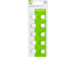 Q-connect Knoopcel batterij LR54-LR1130 Alkaline 10 stuks - 1