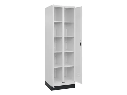 wasgoedverdeelkast,HxBxD 1950x600x500mm,vak B 300mm,cilinderslot