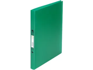 Ringmap A4 2 Ringen 16mm Transparant Groen - 3