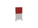 scheidingswand,v. kantoor-scheidingswand,MP-lichtgrijs,BN4011-rood