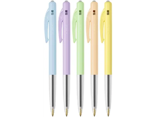 Balpen Bic M10 Colors Pastel Limited Edition medium assorti