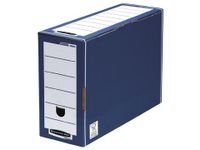 Archiefdoos, 12,7 X 25,4 X 35,9 Cm Blauw