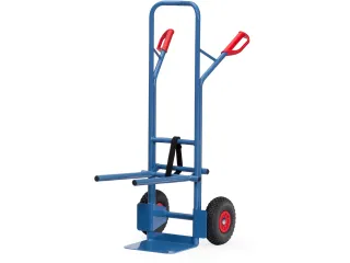 Stoelensteekwagen B1335P 300kg polyurethaan wielen - 1