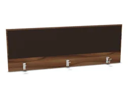 opzetpaneel bureau aanbouw achter NP-tiepolo nut BN2036-bruin 1600mm