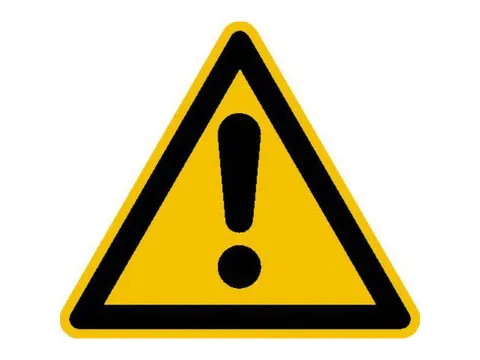 waarschuwingsbord,v. binnen/buiten,algemeen waarschuwingssignaal,PVC