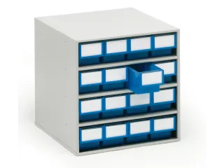 Bakkenunit Bxhxd 400X395X400Mm 16Bakken Blauw Behuizing Ral7035 - 3