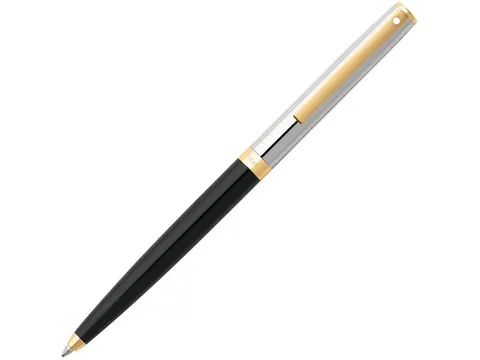 Balpen SHEAFFER Sagaris E9475 Glossy black chrome cap gold trims