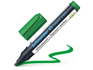Boardmarker Schneider Maxx 293 Beitelpunt 2-5mm Etui à 4 Stuks - 6