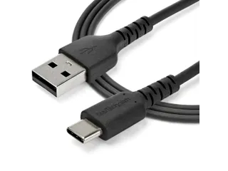 USB 2.0 naar USB-C kabel 2 Meter Zwart - 4