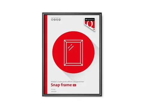 Kliklijst Quantore A1 25mm zwart