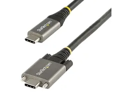 50cm Vergrendelbare USB-C Kabel met Zijschroef