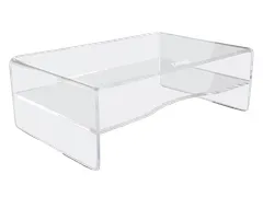 Acryl Monitorverhoger Met Brievenbak 120mm