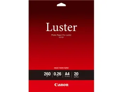 Canon Fotopapier A4 6211B006 20 Vel 260 Gram glanzend