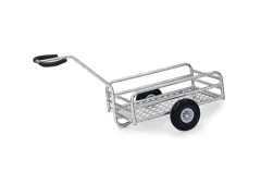 Outdoor Handtrekwagen 6103P Vuurverzinkt 795x445mm PU blok