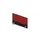 opzetpaneel bureau aanbouw zijkant CC-zwart BN4011-rood 800mm