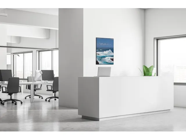 Wanddecoratie Textiel Set A2 Zee Golven