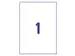 Etiket Avery L4735REV-25 210X297Mm A4 Afneembaar Wit 25 Stuks