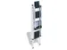 Veiligheids-vouwtrap Aluminium Platform 4treden H 920mm Rubberen Laag