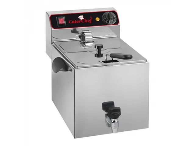 Caterchef Friteuse RVS 9 Liter elektrisch