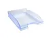 Corbeille à courrier Ecotray Linicolor - Bleu glacé