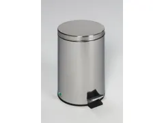 RVS pedaalemmer,5l,HxØ 285x205mm,binnenbak kunststof,romp gepolijst