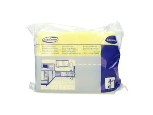 Suma Lavette Hygiënedoek Geel 6x25 Stuks 51x36cm