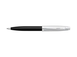 Balpen SHEAFFER 100 E9313 Glossy black barrel brushed chrome cap nicke - 4