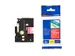 Labeltape Brother P-touch TZe-435 standaard 12mm wit op rood